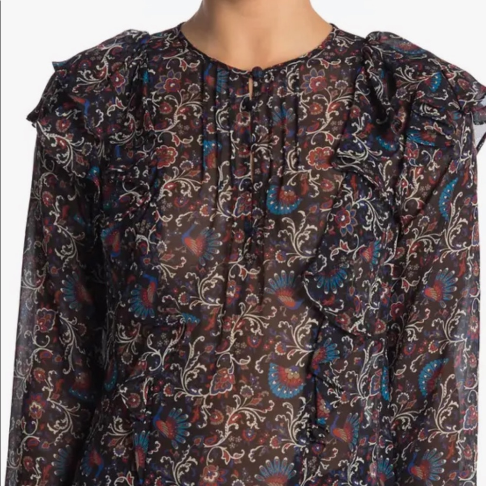 Veronica Beard Aneri silk blouse